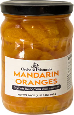 Orchard Naturals Mandarin Oranges In Fruit Juice 24 Oz - 24 OZ - Image 1