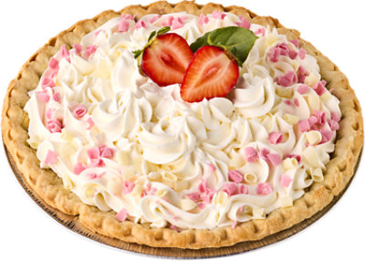 Strawberry Cream Pie 8 Inch - EA - Image 1