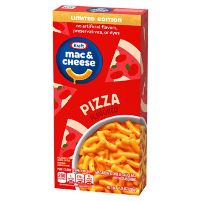 Kraft Pizza Flavored Mac & Cheese Macaroni And Cheese Dinner - 7.25 OZ - Image 4