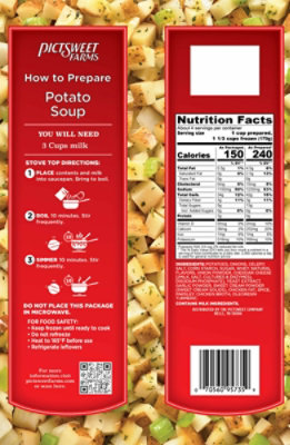 Pictsweet Farms Potato Soup Seasoned 24 Oz - 24 OZ - Image 5