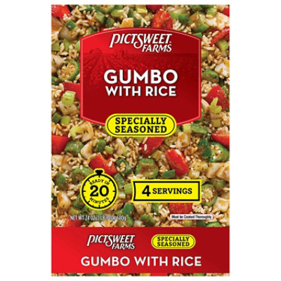 Pictsweet Farms Gumbo With Rice, 24 Oz - 24 OZ