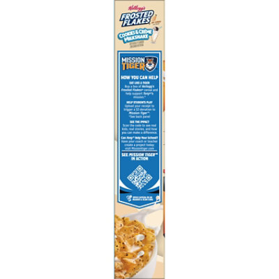Kellogg's Frosted Flakes Cereal Cookies & Creme 12.1oz - 12.1 OZ - Image 4