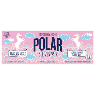 Polar Seltzer Unicorn Kisses 10-7.5fz - 10-7.5 FZ - Image 1