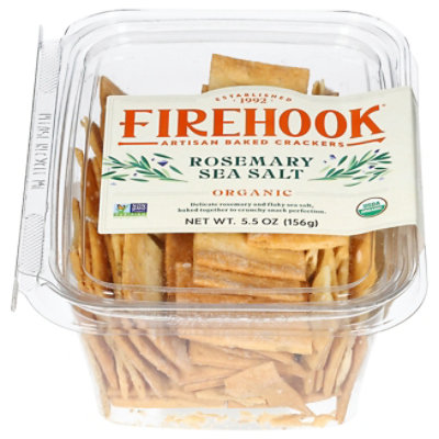 Firehook Crackers Rosemary Sea Salt - 5.5 OZ - Image 2