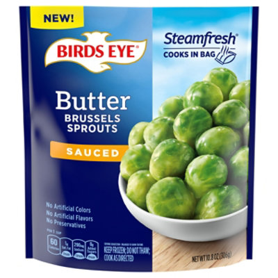 Birds Eye Steamfresh Sauced Butter Brussels Sprouts, Frozen Vegetables, 10.8 Oz - 10.80OZ - Image 2