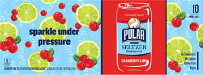 Polar Seltzer Cranberry Lime 10-7.5fz - 10-7.5 FZ - Image 5