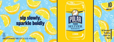 Polar Seltzer Lemon 10-7.5fz - 10-7.5 FZ - Image 5