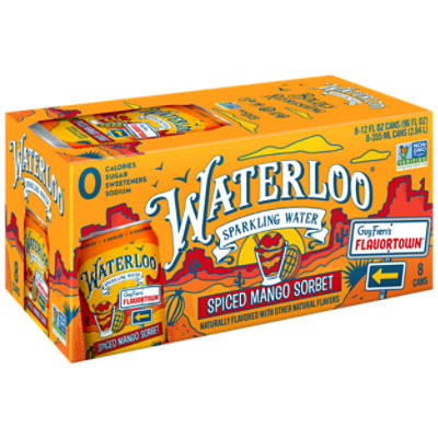 Waterloo Spiced Mango Sorbet - 8-12 Fl. Oz. - Image 1