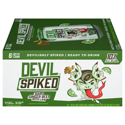Devil Spiked Hard Ginger Beer - 6-12 FZ - Image 1