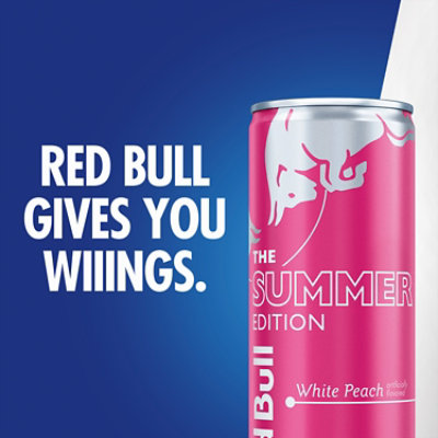 Red Bull Summer Edition White Peach Energy Drink In Can - 12 Fl. Oz. - Image 4