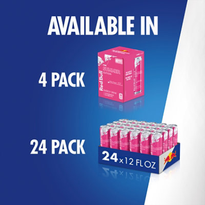 Red Bull Summer Edition White Peach Energy Drink In Can - 12 Fl. Oz. - Image 8