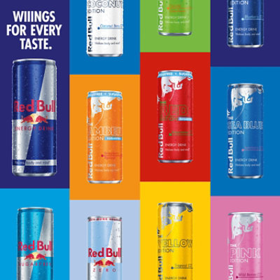 Red Bull Summer Edition White Peach Sugarfree Energy Drink In Cans - 4-12 Fl. Oz. - Image 8