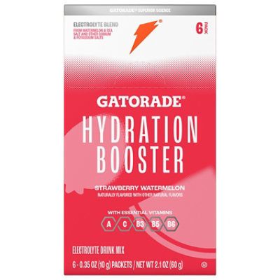 Gatorade Booster Strawberry Watermelon 6ct - 6 CT - Image 1