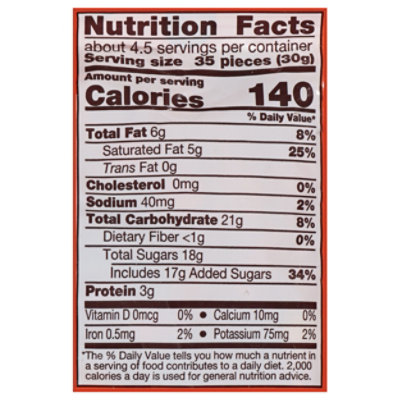 Reeses Pieces Peanut Butter Candy In A Crunchy Shell Peg Bag - 4.8 OZ - Image 3