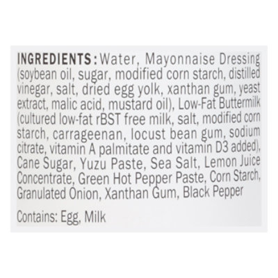 Kuze Fuku Yuzu Ranch Dressing - 13.4 OZ - Image 4