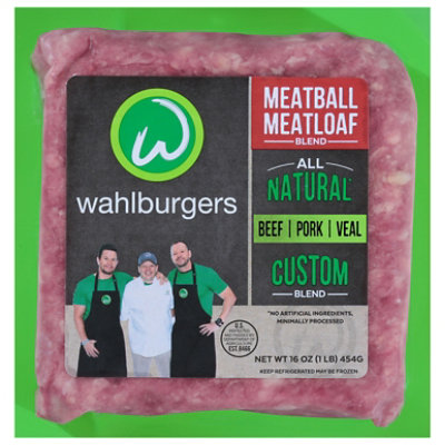Wahlburgers Meatball Meatloaf Blend - 16 Oz - Image 1