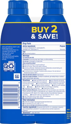 Coppertone Spray Twin Pack Spf30 11oz - 11 OZ - Image 4