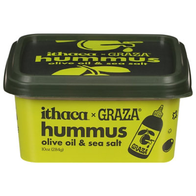 Ithaca Graza Sea Salt Olive Oil Hummus - 10 OZ - Image 2