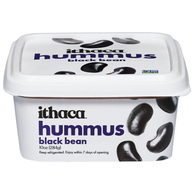 Ithaca Black Bean Hummus - 10 OZ - Image 1