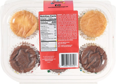 Kimberlys Bakeshopee Everyday 3 Color Assorted Cupcakes 6 Count - 11.2 OZ - Image 5