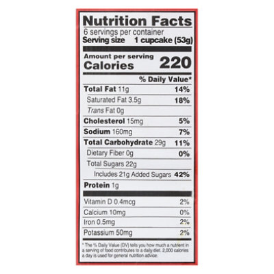 Kimberlys Bakeshopee Everyday 3 Color Assorted Cupcakes 6 Count - 11.2 OZ - Image 3