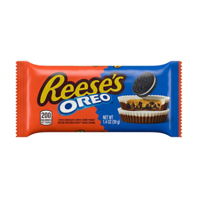 Reese's Oreo Milk Chocolate & White Creme Cups Bar - Each - Image 1