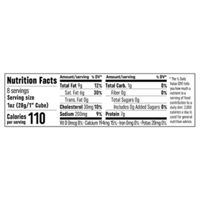 Cabot Creamery Alpine Cheddar Cheese Parchment Bar 8 Oz - 8 OZ - Image 3