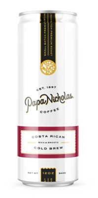 Papanicholas 11oz Rdt Brazilian Cold Brew - 11 OZ - Image 1