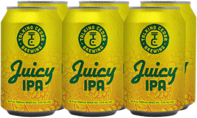 Talking Cedar Juicy Ipa Can - 6-12 FZ - Image 1