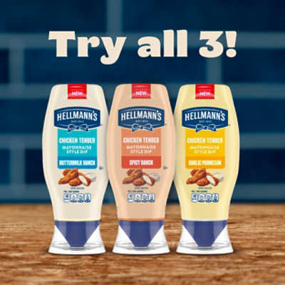 Hellmann's Garlic Parmesan Chicken Tender Mayo Dip - 11.5 Fl. Oz. - Image 6
