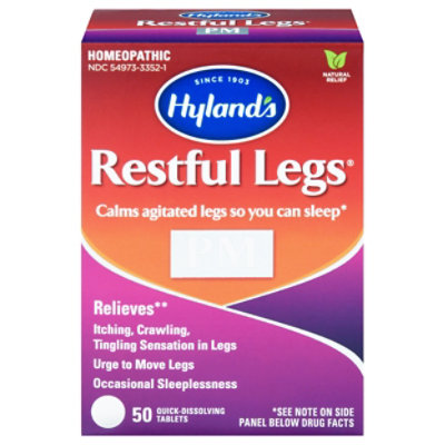 Hyland's Restful Legs Pm, 50ct - 50 CT - Image 3