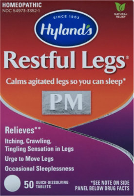 Hyland's Restful Legs Pm, 50ct - 50 CT - Image 2