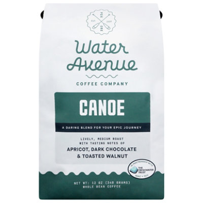 Water Avenue Canoe, Whole Bean - 12 OZ - Image 2