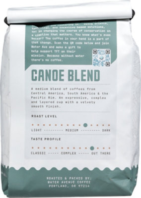Water Avenue Canoe, Whole Bean - 12 OZ - Image 3