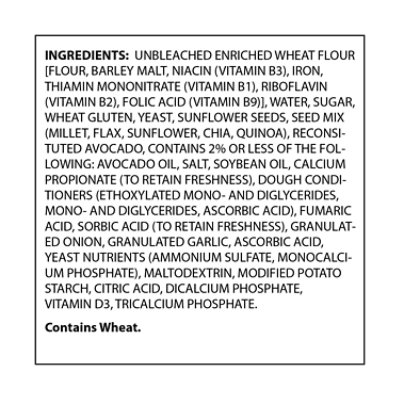 Lewis Bake Shop Avocado & Seeds Half Loaf Bread - 12 OZ - Image 4