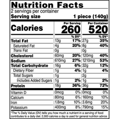 Tyson Chicken Loaded Baked Potato 10 Oz - 10 OZ - Image 3