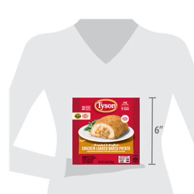 Tyson Chicken Loaded Baked Potato 10 Oz - 10 OZ - Image 5