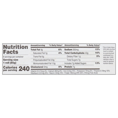 Schmidt Old Tyme Artisan’s Choice Rustic Brioche Rolls Soft Bread - 8 Count - Image 4