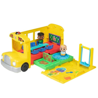 CoComelon Musical Transforming School Time Bus - 3 Songs - 6 Areas of Play - Actionable JJ & Cody Figures - 2025 Toys for Kids and Preschoolers - Image 2