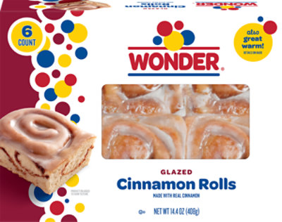 Wonder Cinnamon Rolls 6 Count - 14.4 OZ - Image 3