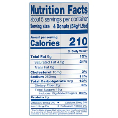 Wonder Mini Sugar Donuts - 10 OZ - Image 4