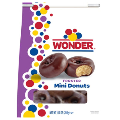 Wonder Mini Chocolate Bagged Donuts - 10.5 OZ - Image 2