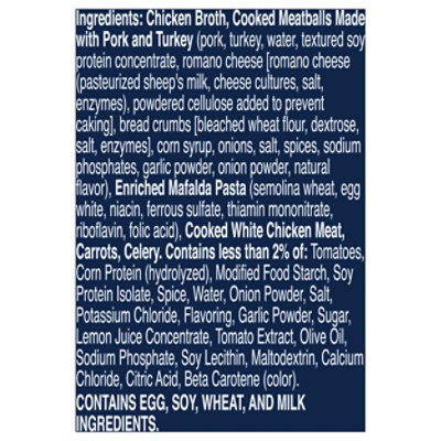 Progresso Protein Mediterranean Style Meatball And Chicken Soup - 18.5 OZ - Image 4