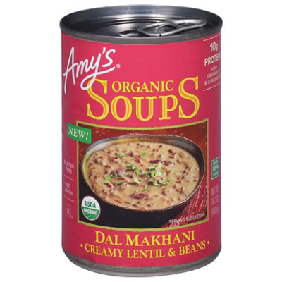 Amys Organic Dal Makhani Soup - 14.2 OZ - Image 2