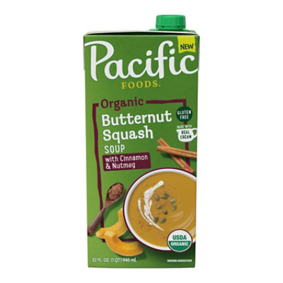 Pacific Foods Soup Bnut Sqsh Cinn Ntmg - 32 FZ - Image 1