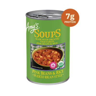 Pink Beans & Rice Puerto Rican Style Soup - 14.2 OZ - Image 1