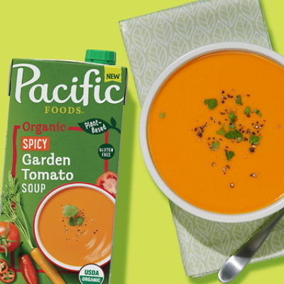 Pacific Foods Soup Spicy Garden Tomato - 32 FZ - Image 2