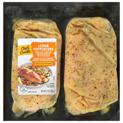 Chef's Counter Lemon Peppercorn Chicken Breast - 12 Oz - Image 1