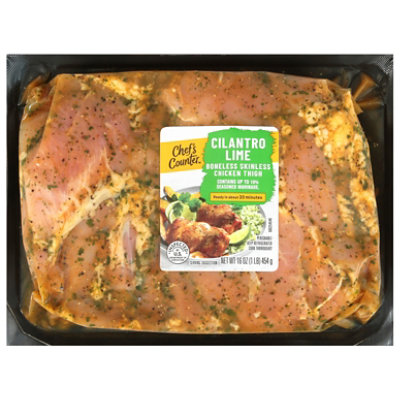 Chef's Counter Cilantro Lime Chicken Thigh - 16 Oz - Image 1