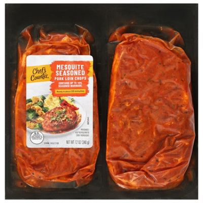 Chef's Counter Pork Chops Mesquite - 12 Oz - Image 1